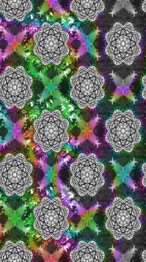 Küçük çaplı çiçeklerdeki basit şirin desenler. Tekstil veya kitap kapakları, imalat, duvar kağıtları, baskı, hediye paketi ve yapıştırma kitabı için çiçek eskizi geçmişi. Raster illüstrasyonu.