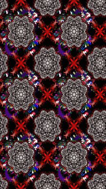 Sevimli çiçek raster deseni. Siyah renkli çiçekler. Renkli Bahar Teması eskiz kalıbı. Düz Çiçek Elementleri Tasarımı.