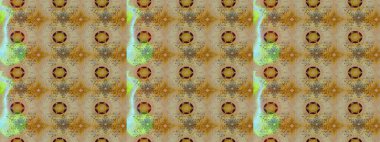 El çizimi. Raster illüstrasyonu. Çiçekli, yapraklı, çiçek desenli çizim..