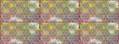 Tomurcukları çiçek olan sevimli bir çiçek deseni. Raster illüstrasyonu. Eski usul. Raster. Kusursuz bir geçmişi var. Kumaş, tekstil ve duvar kağıdı baskısı için..