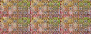 Tropik çiçekler. Kahverengi renkli çiçekler. Tişörtsüz arka plan deseni.