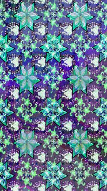 Of doodle elements. Hand drawn Raster illustration. Sketch flower pattern can be used for wallpaper, website background, wrapping paper, invitation, flyer, banner or website.