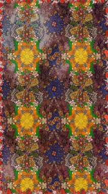 Klasik taslak çizimi. Çiçek rengi eskiz deseni. Raster çiçek izi..