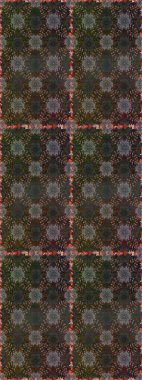 Çiçekli karalama şeklinde Raster çiçek deseni. Gri renkli çiçekler. Yumuşak, bahar çiçekli arka plan.