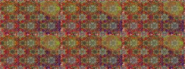 Raster. Eski usul. Raster illüstrasyonu. Kusursuz bir geçmişi var. Kumaş, tekstil, duvar kağıdı baskısı için. Tomurcukları çiçekli sevimli çiçek deseni..