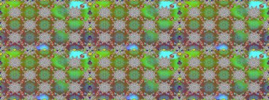 Çiçekli, kusursuz bir arkaplan. Çocuk stili. Düz Çiçek Elementleri Tasarımı. Renkli Bahar Teması Kusursuz Arkaplan.