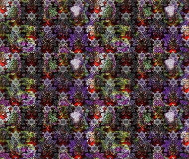 Renkli Bahar Teması eskiz kalıbı. Raster illüstrasyonu. Gri renkli, zarif çiçek buketli suluboya. Düz Çiçek Elementleri Tasarımı.