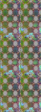 -yeşil ve gri çiçekler. Çiçek arkaplan. Raster deseni. Çiçek kolajı. Doğa. Küçük çiçekte güzel bir desen var. Çiçek bileşimi.