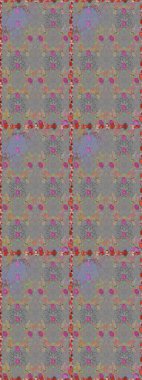 Çiçekli karalama şeklinde Raster çiçek deseni. Yumuşak, yaz çiçekli arka plan. Gri ve bej renkli çiçekler.