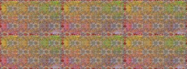 Raster illüstrasyonu. Kahverengi ve bej renkli çiçekler. Kusursuz çiçek deseni duvar kağıdı için kullanılabilir.