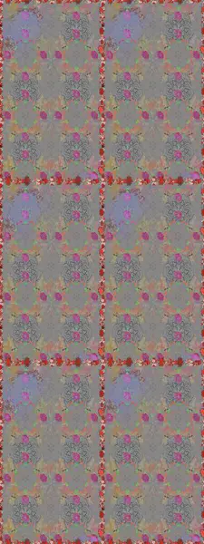 Çiçekli karalama şeklinde Raster çiçek deseni. Yumuşak, yaz çiçekli arka plan. Gri ve bej renkli çiçekler.