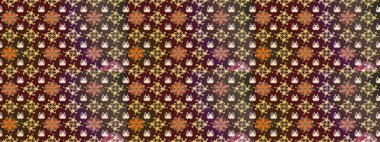 Çiçekleri, deniz kabukları, mandalaları ve suluboya efektleriyle donanma geçmişi. Kusursuz etnik tasarım. Yatak çarşafları, ceket, paket tasarımı, kumaş ve moda kavramları için tekstil baskısı.