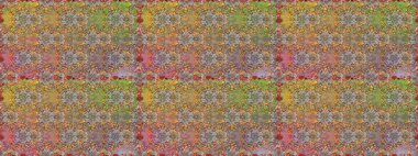 Raster illüstrasyonu. Kahverengi ve bej renkli çiçekler. Kusursuz çiçek deseni duvar kağıdı için kullanılabilir.