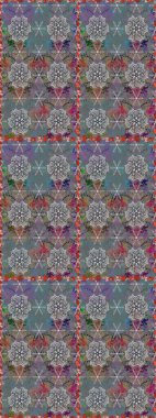 Raster dikişsiz şirin çiçek deseni. Bahar mevsimi. Tatil havası. Nazik romantik baskı. Gri ve nötr renkte çiçekler.