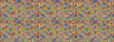 Eski model. Moda baskısı. Dekorasyon ve tasarım için güzel bir desen. Suluboya kusursuz desen. Çiçeğin suluboya çizimlerinin zarif deseni.