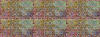 Kusursuz Renksiz Bahar Temalı Kusursuz Arkaplan. Sevimli çiçek raster deseni. Kahverengi ve gri renkli çiçekler. Düz Çiçek Elementleri Tasarımı.