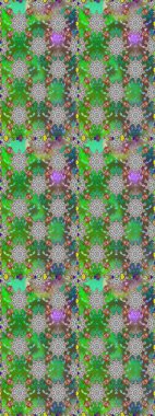 Üst manzara, yumuşak yeşil renk tarzı. Çiçek kompozisyonu, el boyası, hassas şablon. Sevgililer günü ve tebrik kartı konsepti için şık bir davetiye. Manzaralı çiçek deseni.