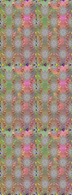 Botanik seamless modeli. Organik öğeleri. Suluboya efekti. Raster desen.