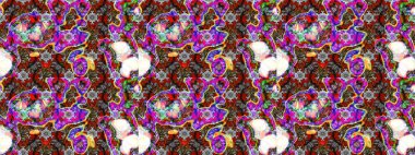 Kartlar, davetiyeler, tarih kartları ve daha fazlası için kullanılabilir. Raster şirin suluboya çiçek desenleri çiziyor. Büyük bir suluboya çiçek seti..