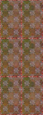 Raster illüstrasyonu. Anti-stres için soyut örnek sayfası. Kahverengi ve bej renklerde.