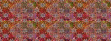 Çiçek ve yapraklı çiçek deseni. Raster illüstrasyonu. Küçük çiçekli şirin desen.