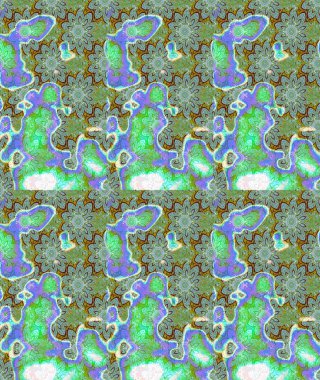 Organik elementler. Botanik çizim kalıbı. Suluboya etkisi. Raster deseni.