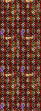 Renkli Bahar Teması eskiz kalıbı. Düz Çiçek Elementleri Tasarımı. Raster..