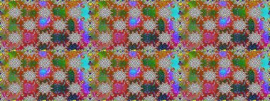 Küçük kır çiçekleri sorunsuz halk desende. Tekstil, duvar kağıdı, kapakları, yüzey, baskı, hediye paketi, scrapbooking, Dekupaj için çiçek çayır arka plan. Rustik chic. Liberty stili millefleurs.