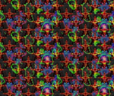 Siyah renkli çiçekler. Tekstil ve kapak tasarımı için mükemmel. Elle çizilmiş sonbahar çiçeği deseni. Doodle tarzı. Renkli siyah çizim deseni.