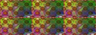 Çiçekler. Vadinin yeşil renkli çiçekleri. Soyut etnik raster pürüzsüz desen.