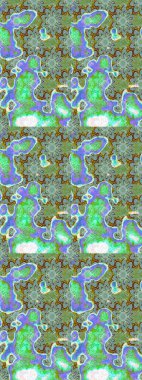 Organik elementler. Botanik çizim kalıbı. Suluboya etkisi. Raster deseni.