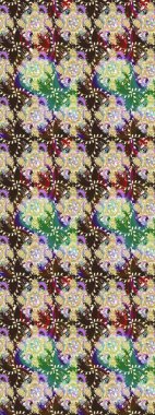 Renkli Bahar Teması eskiz kalıbı. Düz Çiçek Elementleri Tasarımı. Tarafsız renklerde çiçekler. Güzel çiçek deseni..