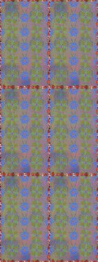 Abstract ethnic raster seamless pattern. Background texture, wallpaper, floral theme in gray and neutral colors. Tribal art boho print, vintage flower background.