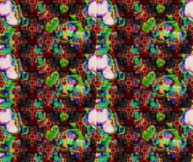 Modaya uygun kumaş deseni. Sevimli çiçek raster deseni. Renkli Yaz Temalı eskiz kalıbı. Düz Çiçek Elementleri Tasarımı.