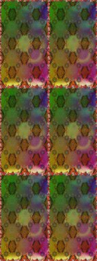 Düz Çiçek Elementleri Tasarımı. Kahverengi renkli çiçekler. Renkli Bahar Temalı Kusursuz Arkaplan. Raster illüstrasyonunda kusursuz çiçek deseni.