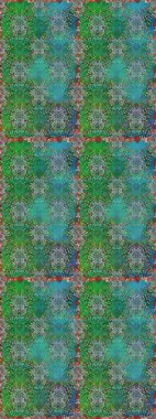 Bahar çiçekli, dikişsiz, sevimli çiçek deseni. Güzel kumaş deseni. Raster illüstrasyonu.