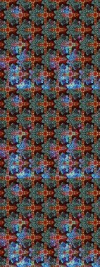 Dekorasyon ve tasarım için güzel bir desen. Suluboya çizim kalıbı. Moda baskısı. Raster illüstrasyonu. Çiçeğin suluboya çizimlerinin mükemmel deseni. Eski.