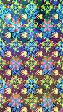 Organik motif arka planı. Ultraviyole kumaş deseni. Çizim kalıbı. Raster illüstrasyonu.