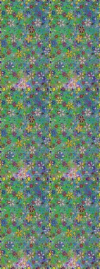 Karşılama ya da düğün geçmişi olarak kullanılabilir. Paket kağıdı için en iyisi. Yeşil ve mavi lale çiçekli, pürüzsüz bir desen. Doğal kozmetik ürünleri, parfüm, çiçekçi dükkanı için bahar ihalesi tasarımı.