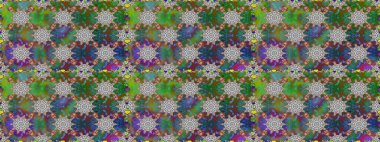 Kusursuz Vintage Çiçek Deseni. Raster Kalça dokusu deseni.