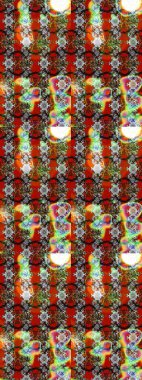 Ağaç dallı bahar çiçekleri ile desen, çiçek silueti ile gri renkler. Raster deseni.