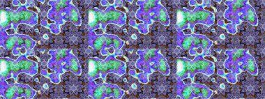 Güzel, parlak, pürüzsüz kumaş, tuval. Raster illüstrasyonu. Desen, çizim, çiçek sınırı. Çiçek çelengi. Kıvırcık, parlak örgü. Klasik eski arkaplan.