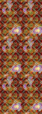 Raster Illustrasyon 'daki Çiçek Deseni' nin son moda çizimi. Kahverengi renkli çiçekler. Renkli Yaz Temalı eskiz kalıbı. Düz Çiçek Elementleri Tasarımı.