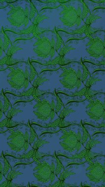 Kızılderili desenli desenli desenli şal deseni. Raster Henna dövme stili. Etnik Mandala süsü. Tekstil, tebrik kartı, boyama kitabı, telefon kılıfı baskısı için kullanılabilir.