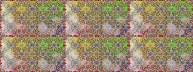 Dekorasyon ve tasarım için güzel bir desen. Suluboya kusursuz desen. Moda baskısı. Eski model. Çiçeğin suluboya çizimlerinin mükemmel deseni. Raster illüstrasyonu.