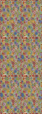 Eski model. Moda baskısı. Dekorasyon ve tasarım için güzel bir desen. Suluboya kusursuz desen. Çiçeğin suluboya çizimlerinin zarif deseni.