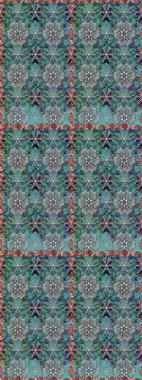 Güzel kumaş deseni. Raster suluboya deseni, narin çiçekler, mavi ve gri çiçekler, tebrik kartı şablonu..