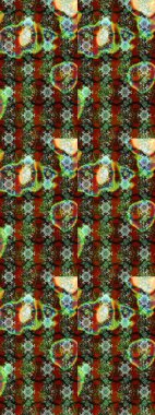 Yeşil renkli çiçekler. Çiçekli eskiz deseni. Suluboya çizimi. El çizimi.