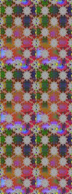 Sorun -suz. Raster illüstrasyon. Küçük çiçek sevimli Çiçek desen.