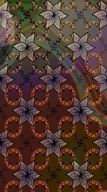 Süslü zentangle çizim dokusu, soyut çiçeklerle süslenmiş. Çiçek deseni duvar kağıdı, desen dolguları ve web sayfası arka planı için kullanılabilir. Şekillendirilmiş çiçekli çizim deseni.